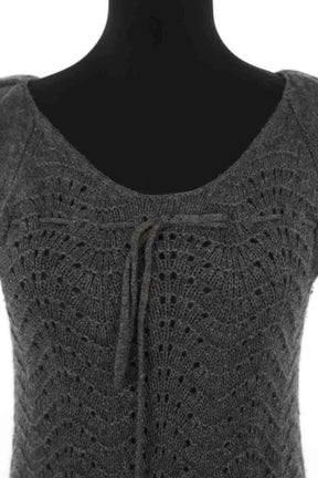 Robe Gerard Darel Gris en Cachemire