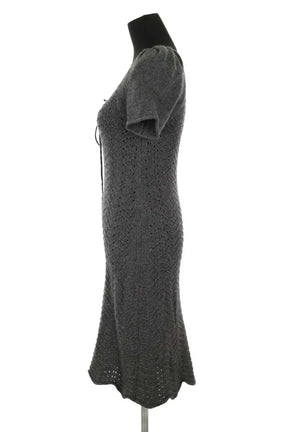 Robe Gerard Darel Gris en Cachemire