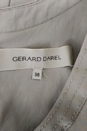 Robe Gerard Darel Gris en Coton