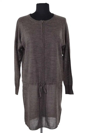 Robe Gerard Darel Gris en Laine, taille L - Seconde Main