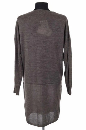 Robe Gerard Darel Gris en Laine