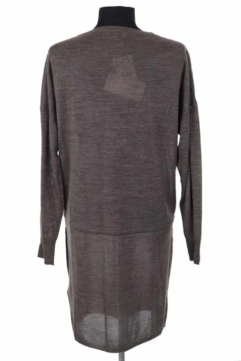 Robe Gerard Darel Gris en Laine