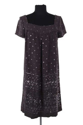 Robe Gerard Darel Gris en Viscose, taille M - Seconde Main