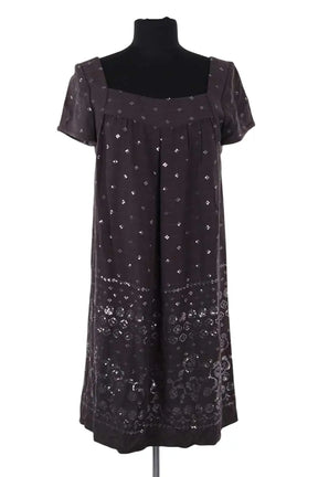 Robe Gerard Darel Gris en Viscose, taille M - Seconde Main