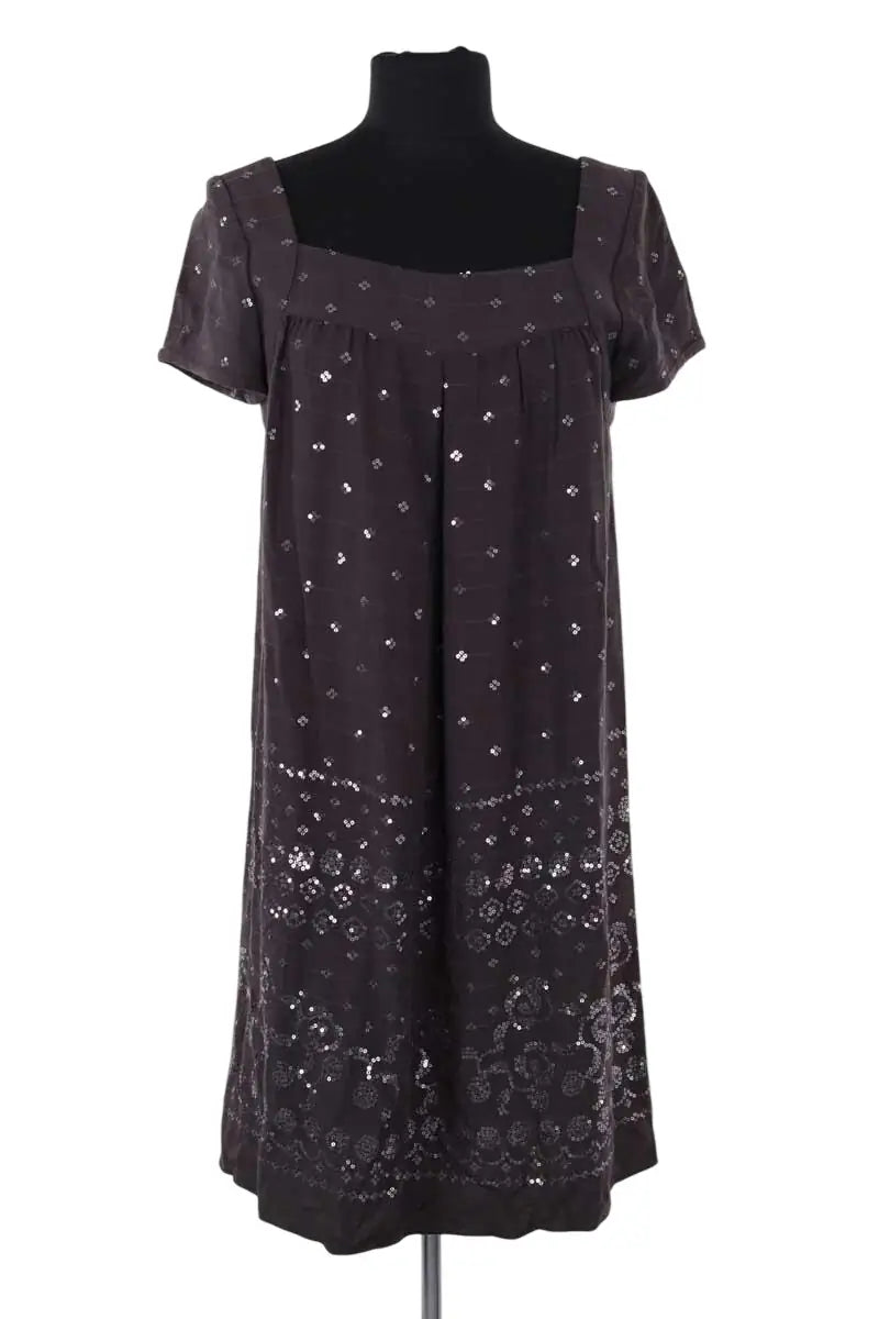 Robe Gerard Darel Gris en Viscose, taille M - Seconde Main
