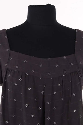 Robe Gerard Darel Gris en Viscose