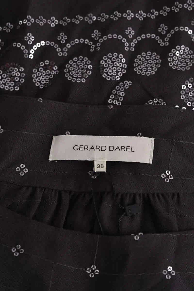 Robe Gerard Darel Gris en Viscose
