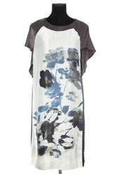 Robe Gerard Darel Gris en Viscose, taille S - Seconde Main