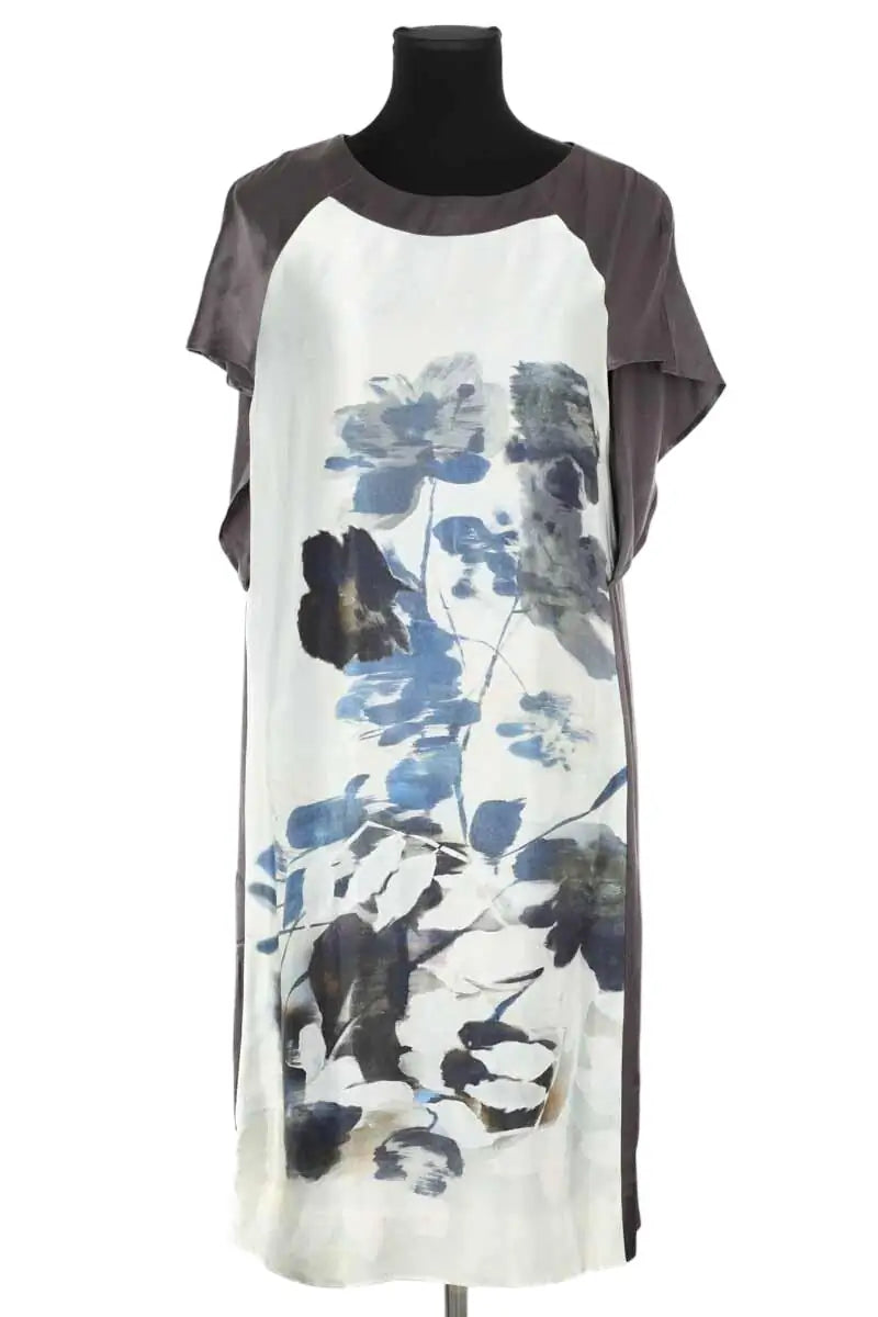Robe Gerard Darel Gris en Viscose, taille S - Seconde Main