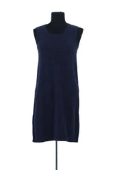 Robe Gerard Darel Marine en Cachemire, taille M - Seconde Main
