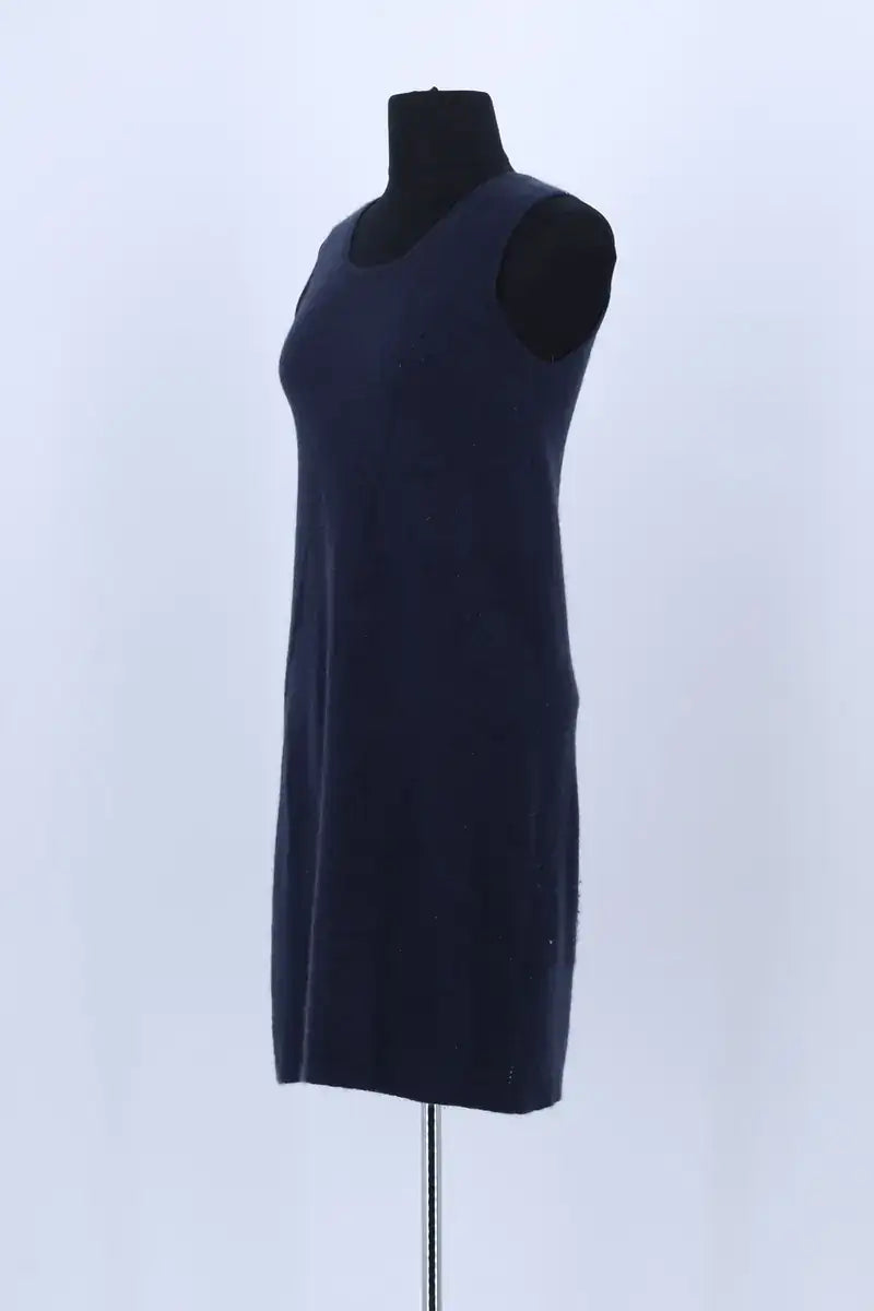 Robe Gerard Darel Marine en Cachemire
