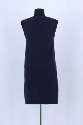 Robe Gerard Darel Marine en Cachemire