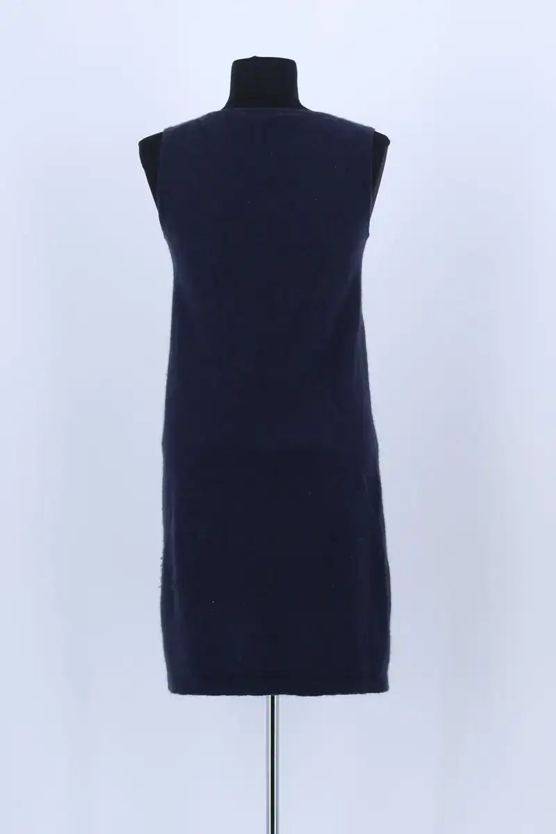 Robe Gerard Darel Marine en Cachemire