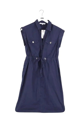 Robe Gerard Darel Marine en Coton, taille M - Seconde Main