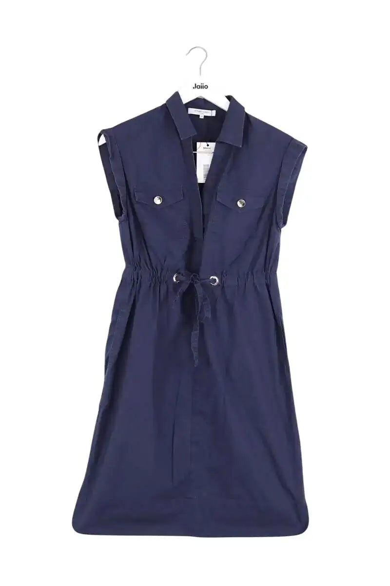 Robe Gerard Darel Marine en Coton, taille M - Seconde Main
