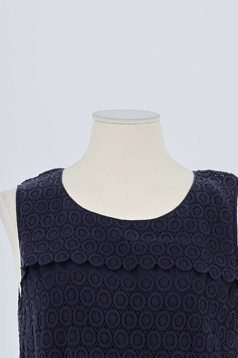 Robe Gerard Darel Marine en Coton