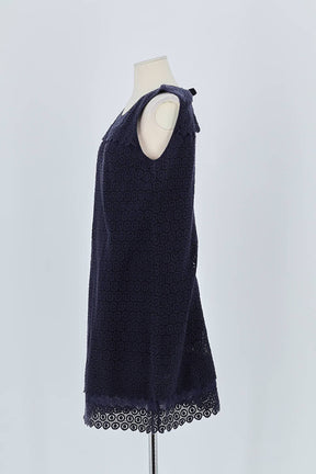 Robe Gerard Darel Marine en Coton
