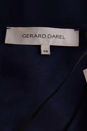 Robe Gerard Darel Marine en Synthétique