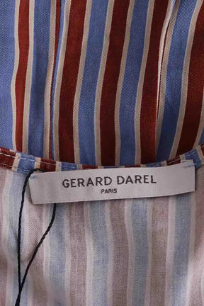 Robe Gerard Darel Marron en Viscose