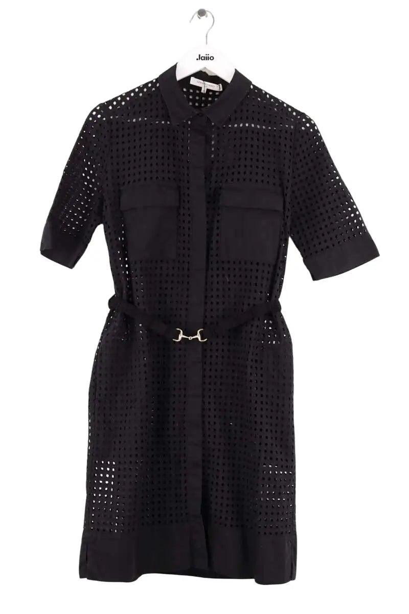Robe Gerard Darel Noir en Coton, taille M - Seconde Main