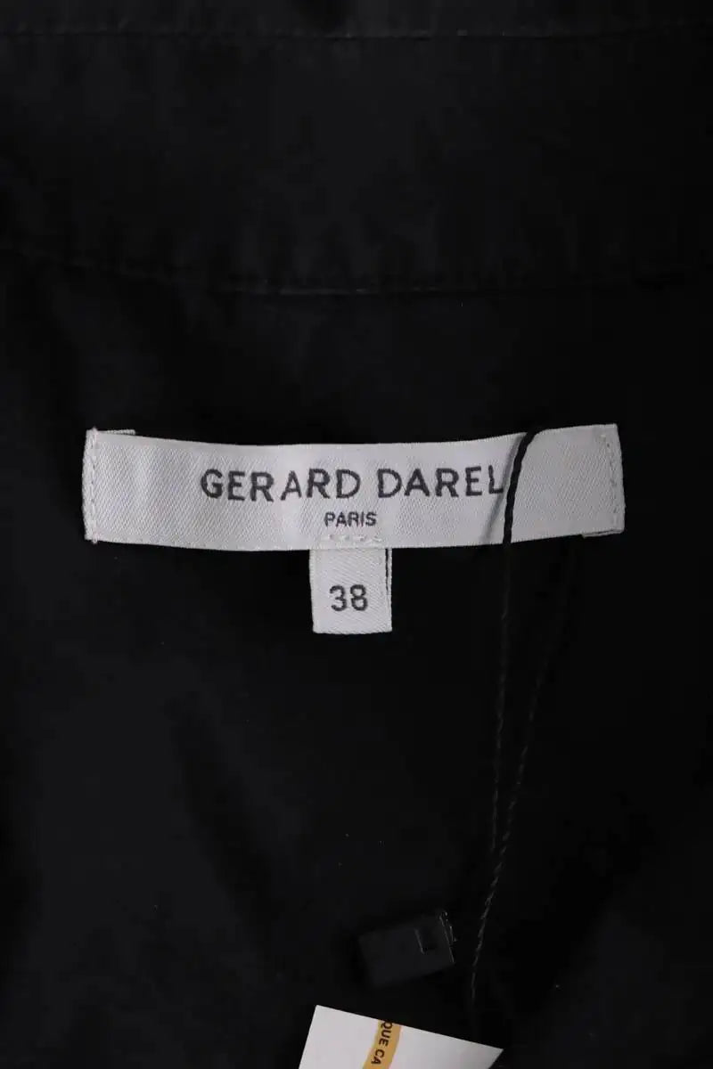 Robe Gerard Darel Noir en Coton