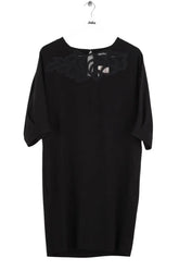 Robe Gerard Darel Noir en Coton, taille S - Seconde Main
