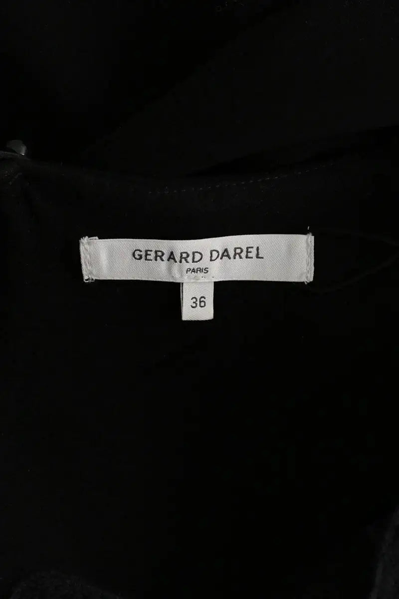 Robe Gerard Darel Noir en Coton