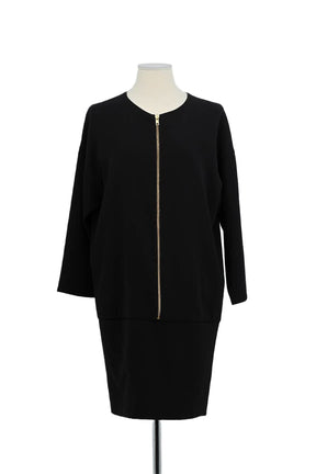 Robe Gerard Darel Noir en Polyester, taille M - Seconde Main