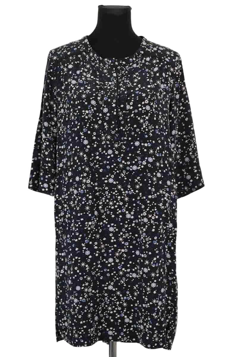 Robe Gerard Darel Noir en Soie, taille L - Seconde Main