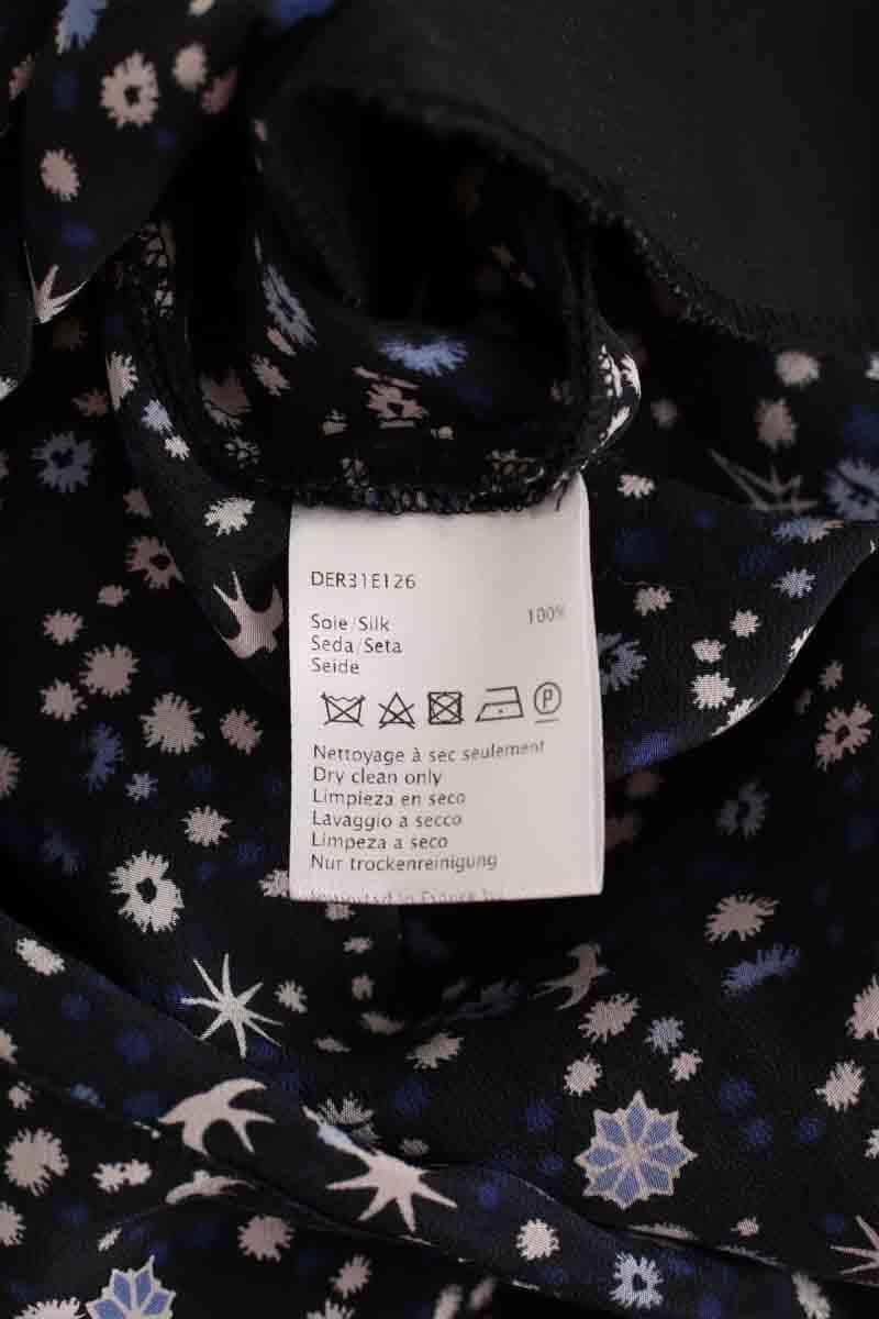 Robe Gerard Darel Noir en Soie