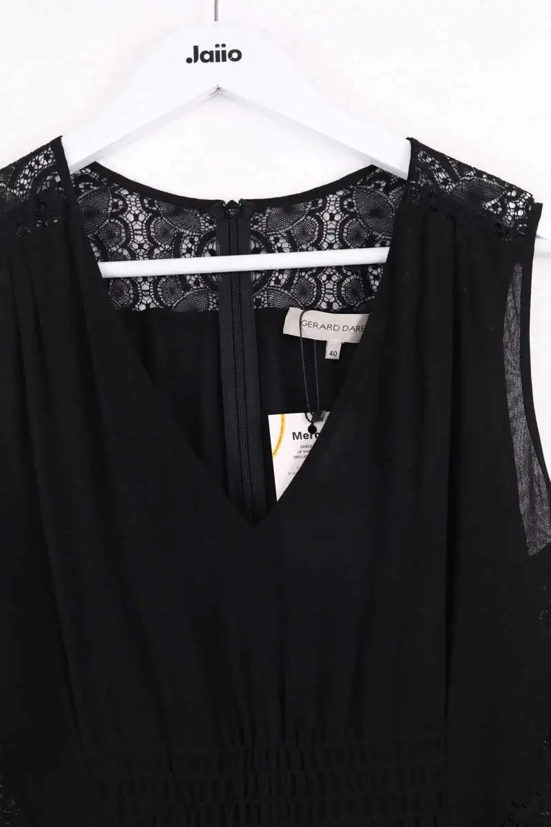 Robe Gerard Darel Noir en Synthétique