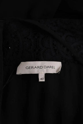Robe Gerard Darel Noir en Synthétique