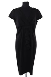 Robe Gerard Darel Noir en Synthétique, taille M - Seconde Main