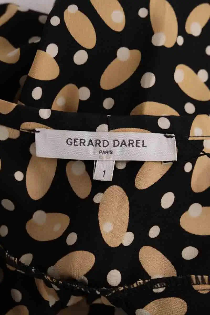 Robe Gerard Darel Noir en Synthétique