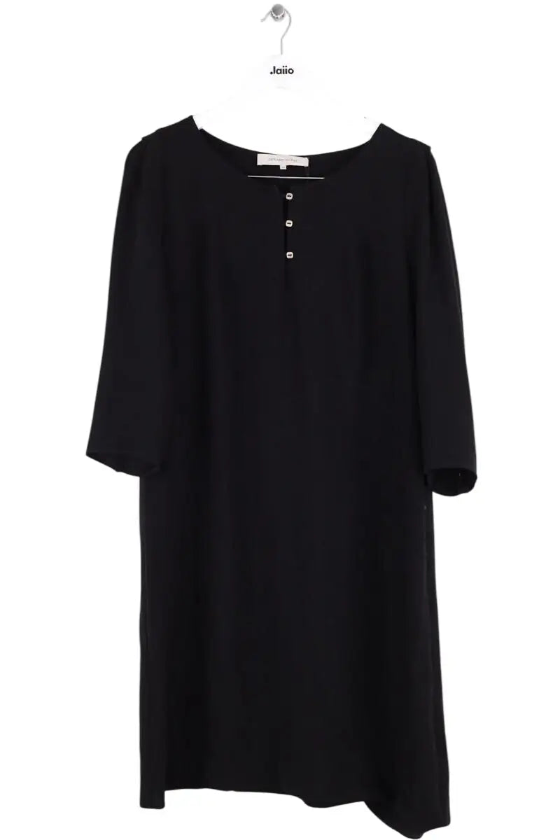 Robe Gerard Darel Noir en Synthétique, taille XL - Seconde Main
