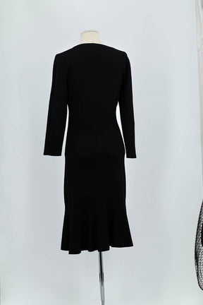 Robe Gerard Darel Noir en Viscose