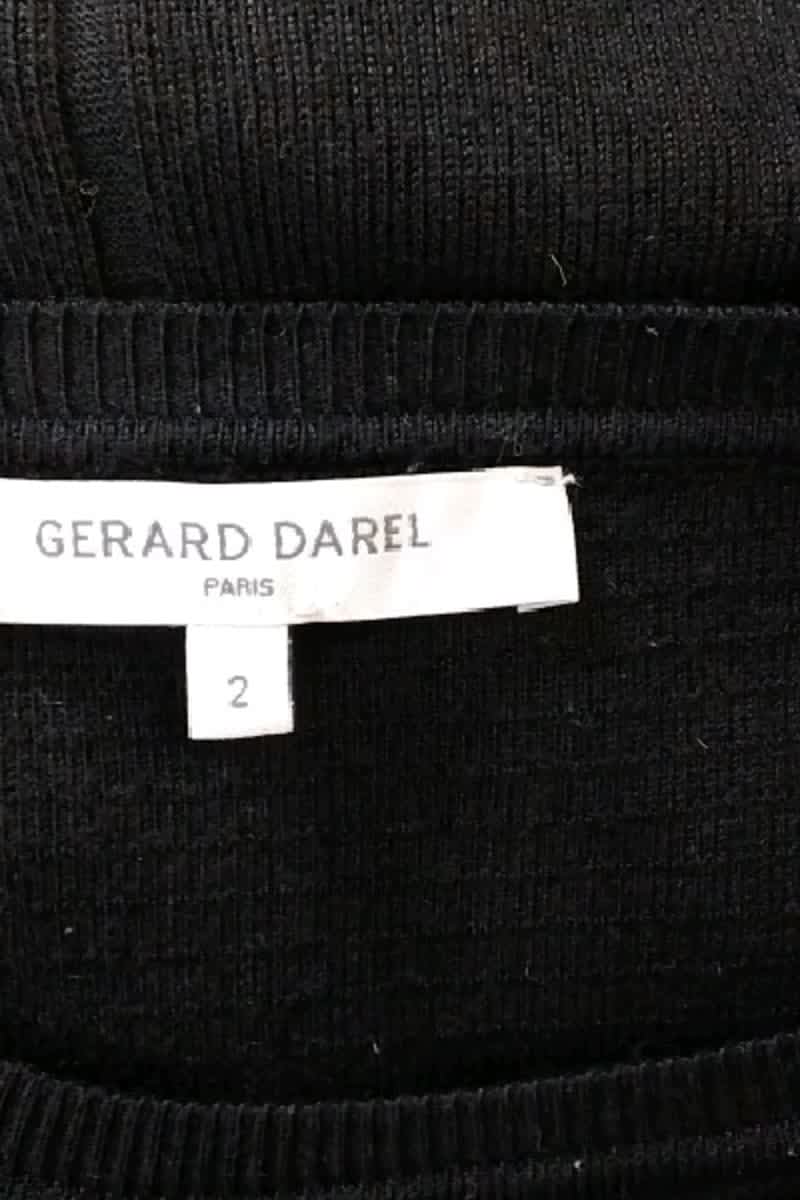 Robe Gerard Darel Noir en Viscose
