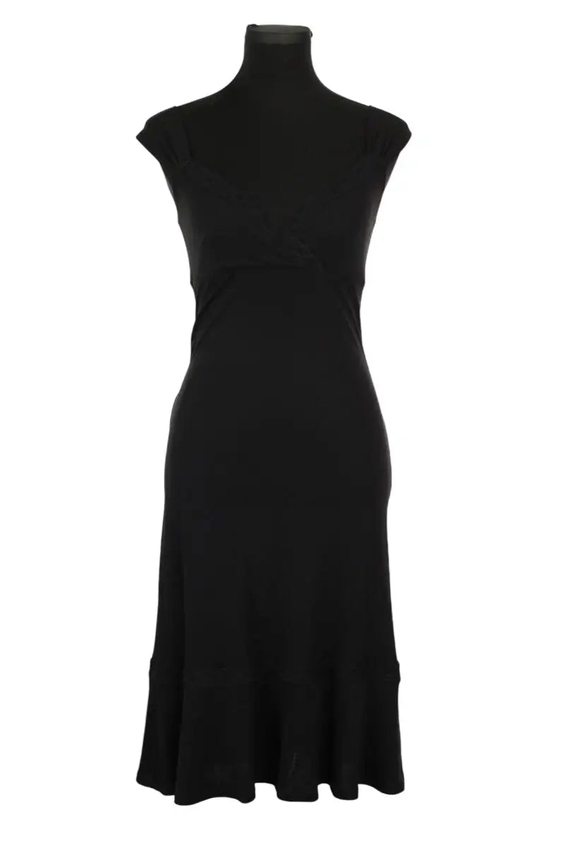 Robe Gerard Darel Noir en Viscose, taille M - Seconde Main
