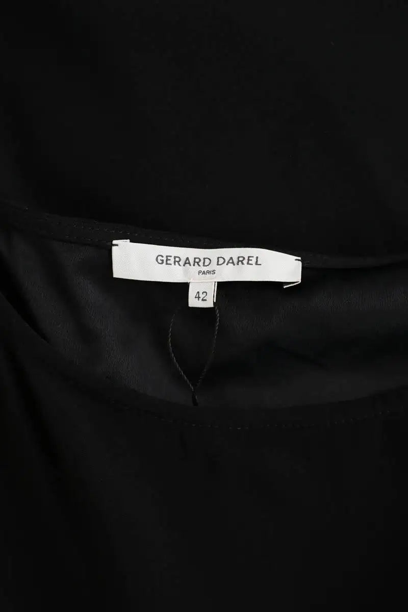 Robe Gerard Darel Noir en Viscose