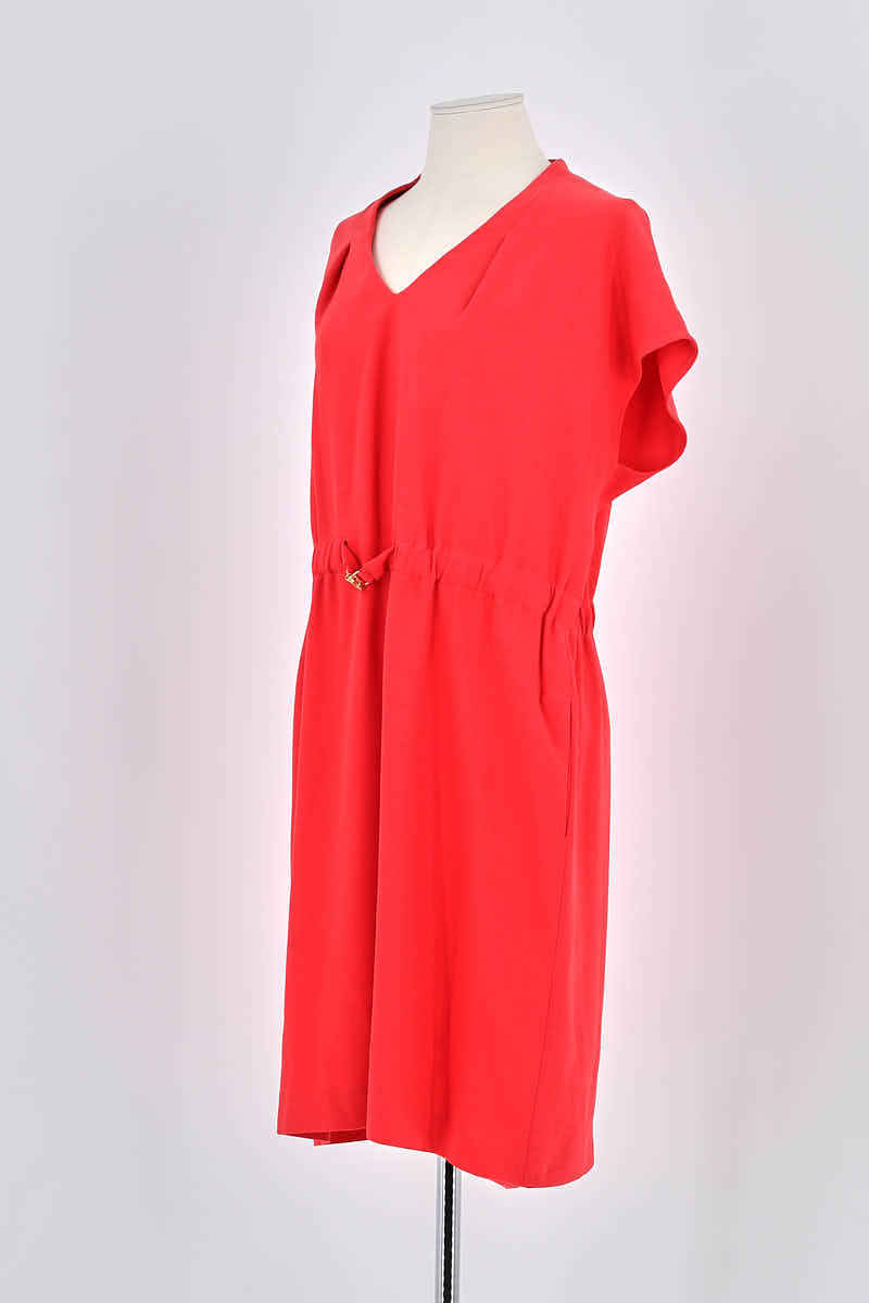 Robe Gerard Darel Rouge en Polyester