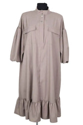 Robe Gestuz Kaki en Synthétique, taille S - Seconde Main