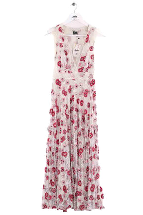 Robe Giambattista Valli Blanc en Dentelle, taille XS - Seconde Main