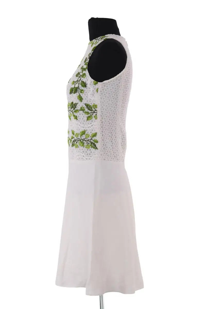 Robe Giambattista Valli Blanc en Soie