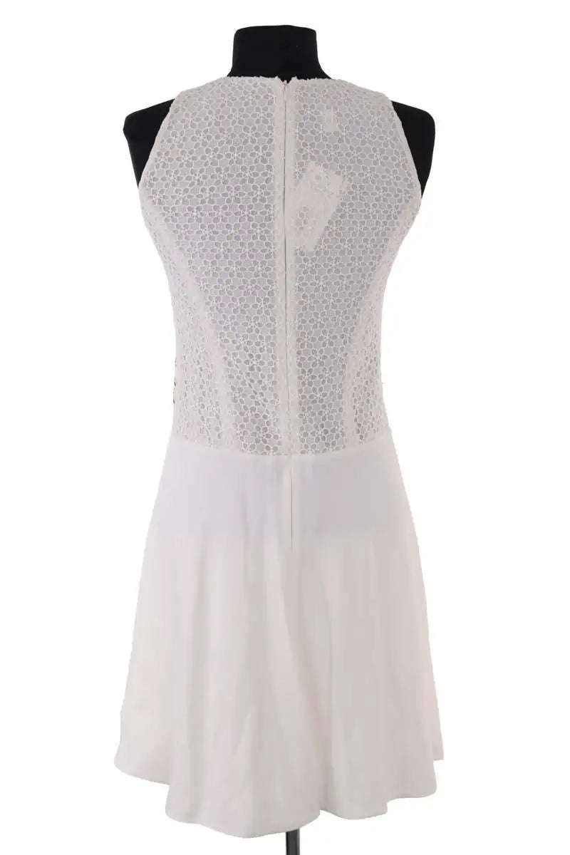 Robe Giambattista Valli Blanc en Soie