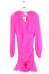 Robe Giambattista Valli Rose en Soie, taille XS - Seconde Main