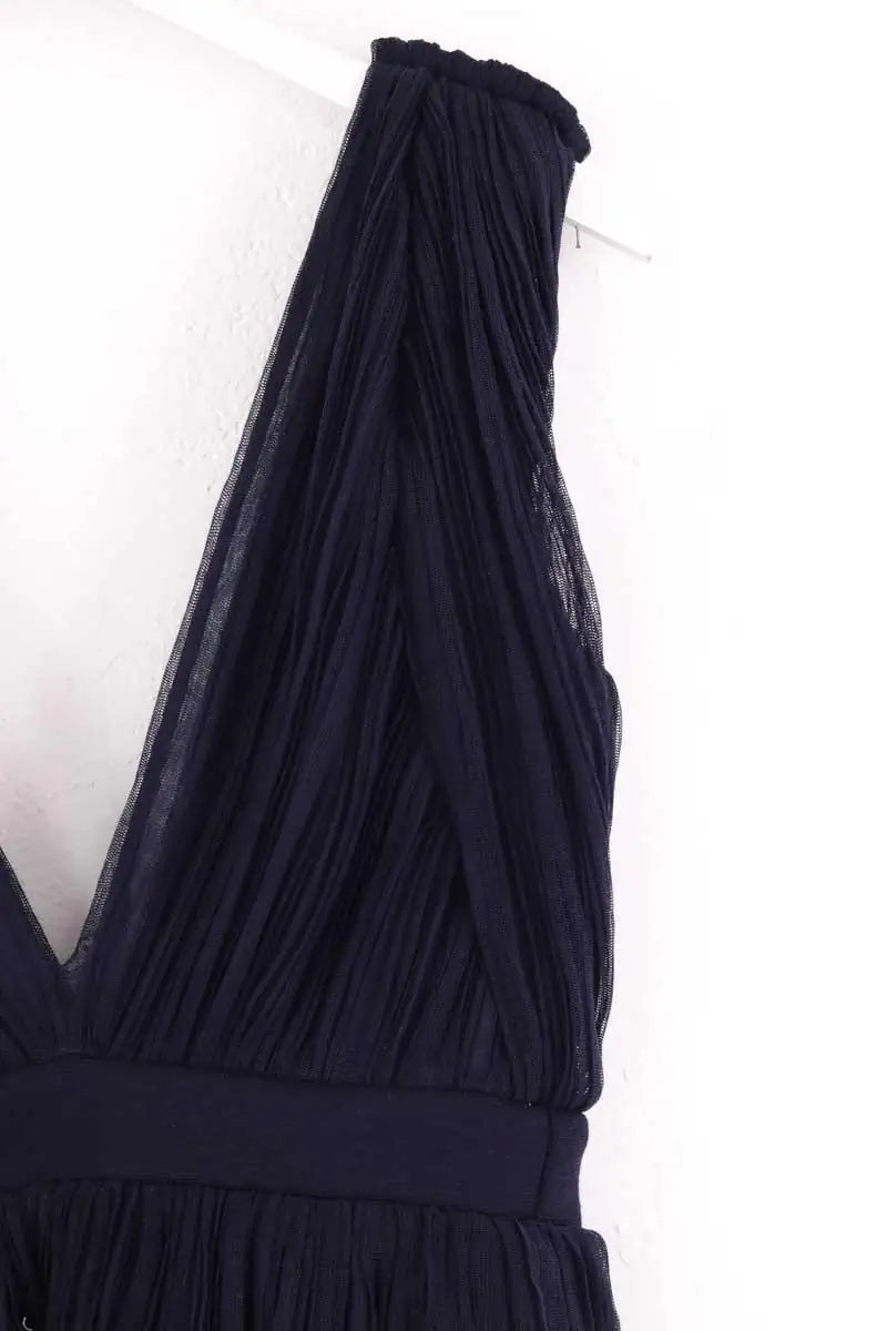 Robe Givenchy Marine en Laine