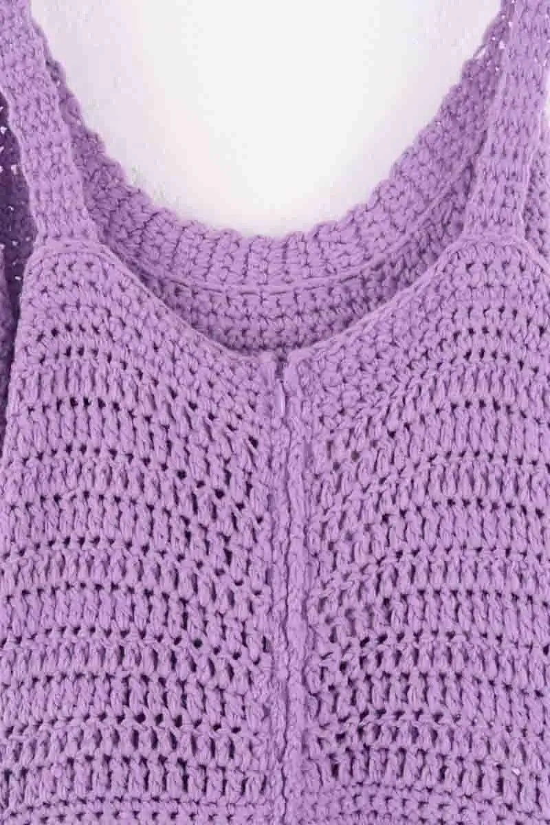 Robe Hanifa Camilla Violet en Synthétique