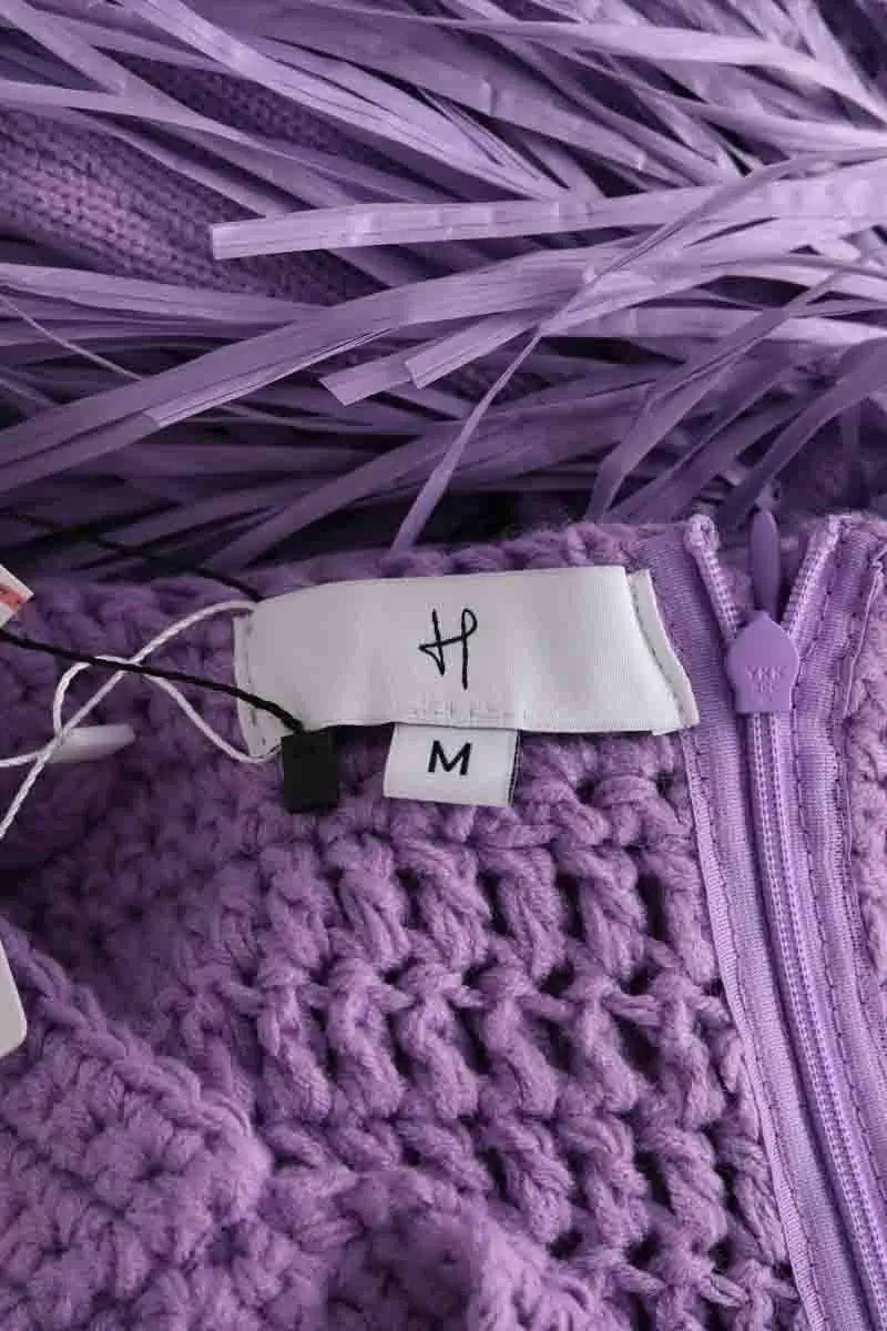 Robe Hanifa Camilla Violet en Synthétique
