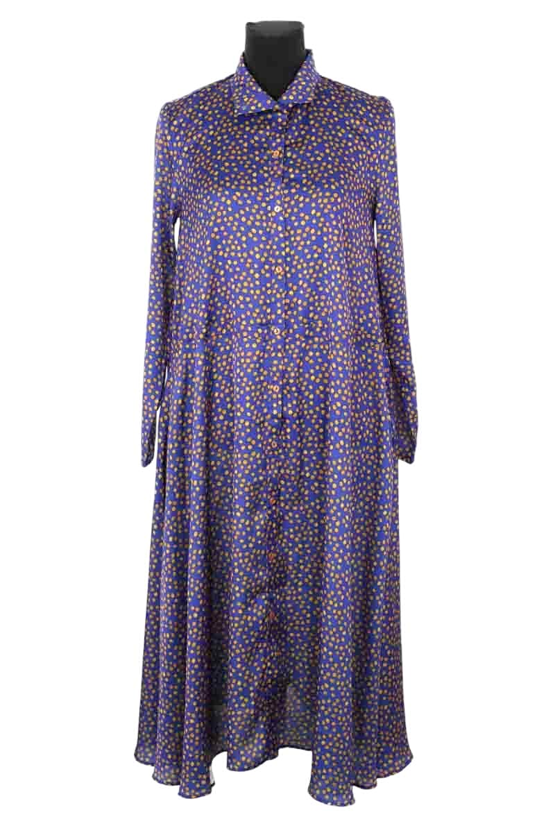 Robe Heimstone Bleu en Polyester, taille S - Seconde Main