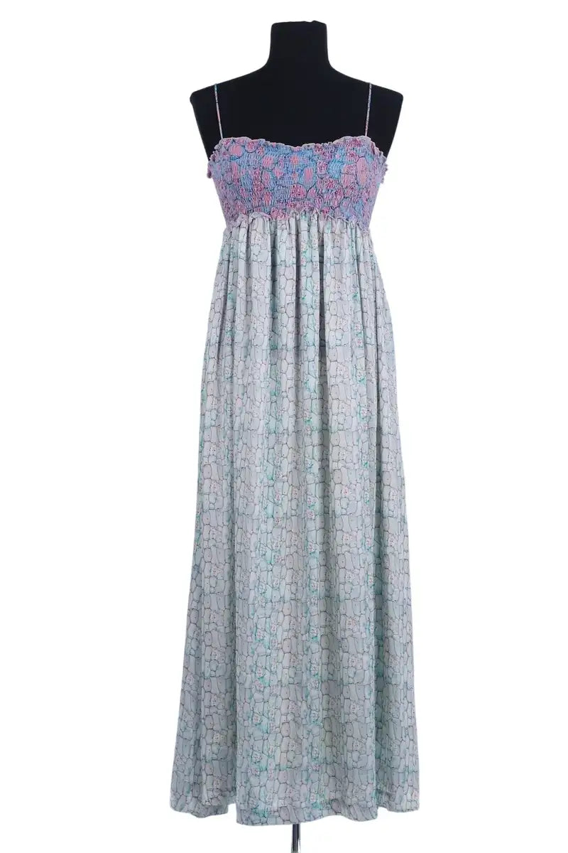 Robe Heimstone Bleu en Viscose, taille S - Seconde Main